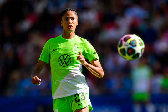 Sveindis Jonsdottir of Wolfsburg