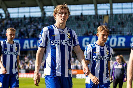 IFK Göteborgs Johan Bångsbo och Linus Carlstrand deppar