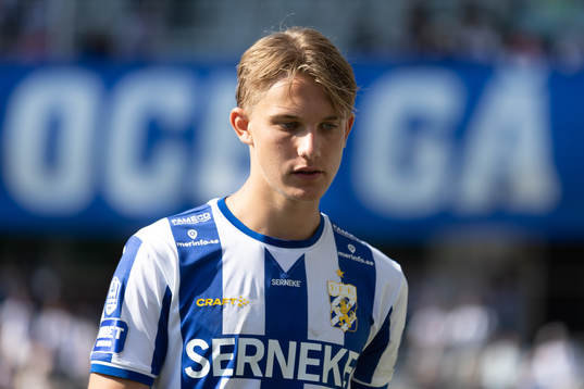 IFK Göteborgs Linus Carlstrand deppar
