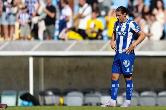 IFK Göteborgs Eman Markovic deppar