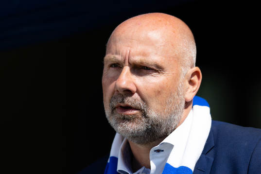IFK Göteborgs klubbdirektör Håkan Mild innan