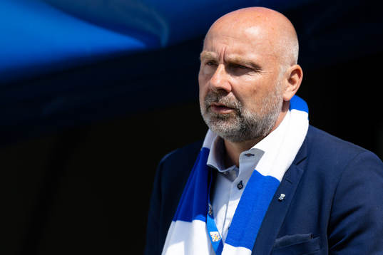 IFK Göteborgs klubbdirektör Håkan Mild innan