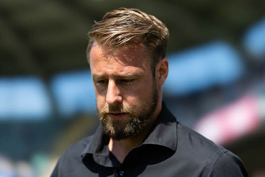 IFK Göteborgs tränare William Lundin innan
