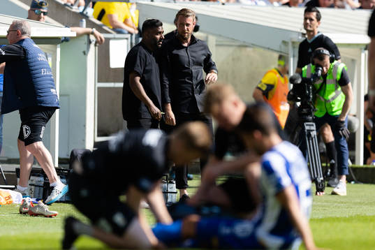 IFK Göteborgs tränare Alexander Tengryd och tränare
