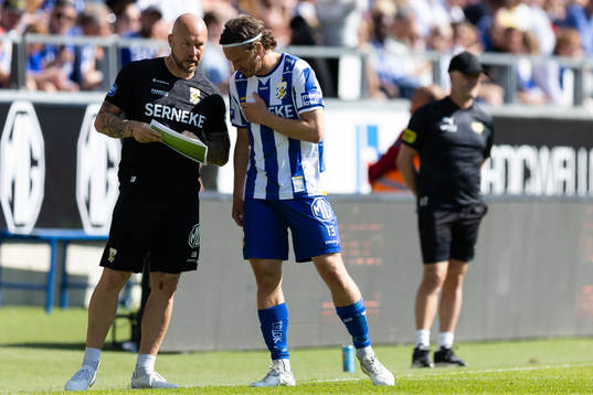 IFK Göteborgs målvaktstränare Lee Baxter och Gustav