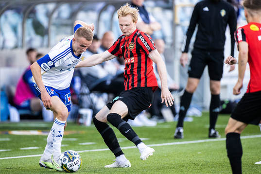 IFK Norrköpings Victor Stange Lind och Brommapojkarnas Tim