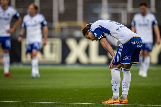 IFK Norrköpings Christoffer Nyman deppar