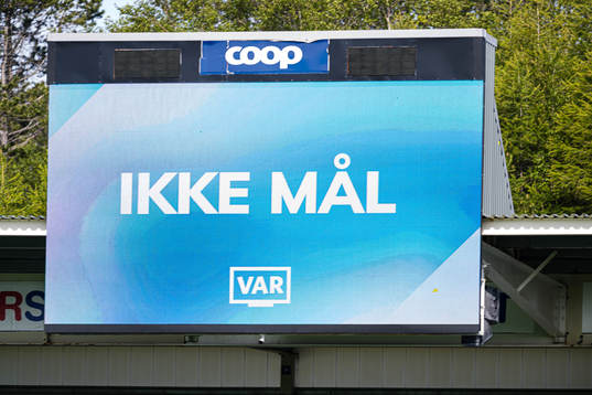 The VAR screen