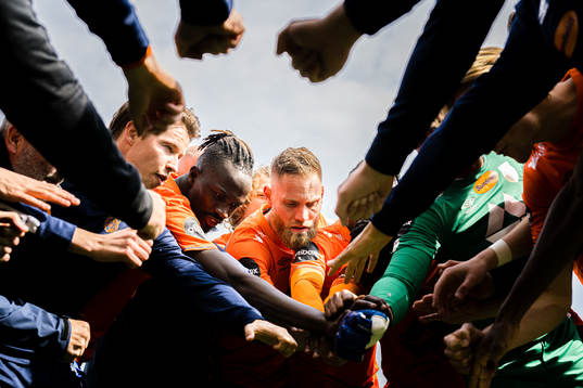 Amidou Diop and David Fällman of Aalesund