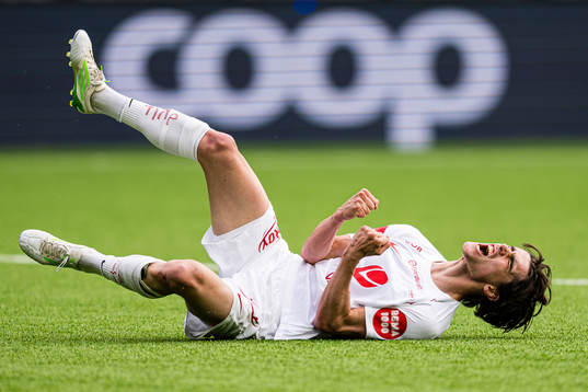Ulrik Mathisen of Brann celebrates
