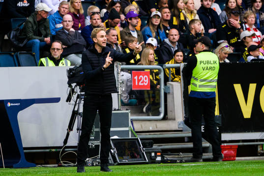 Kalmars tränare Henrik Jensen