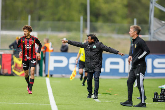 Västerås SKs tränare Kalle Karlsson