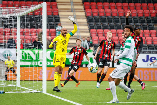 Östersunds målvakt Aly Keita