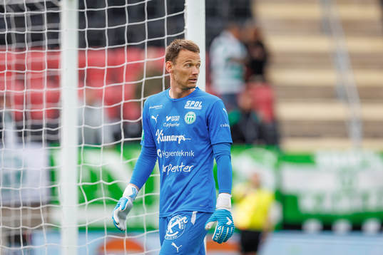Västerås SKs målvakt Anton Fagerström