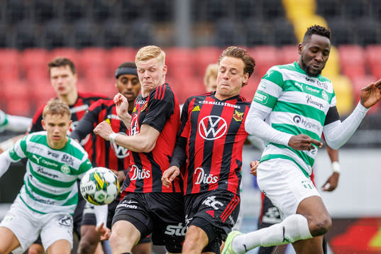 Östersunds Malcolm Stolt och Cesar Weilid