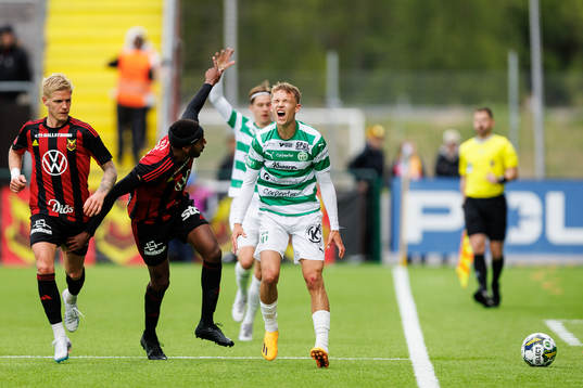 Västerås SKs Anders Hellblom har ont