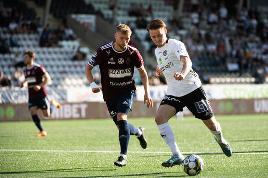 Gefles Jacob Hjelte och Örebros Noel Milleskog