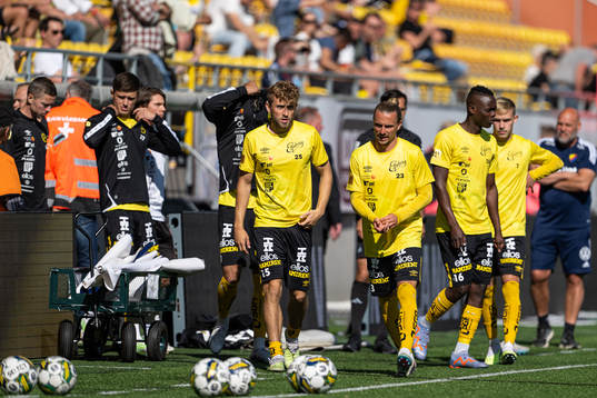 Elfsborgs Jack Cooper-Love och Niklas Hult