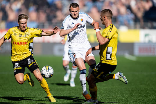 Elfsborgs Jeppe Møldrup Okkels och Gustaf Lagerbielke mot