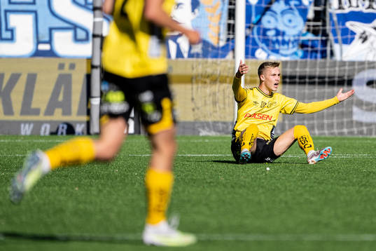 Elfsborgs Jacob Ondrejka reagerar