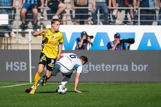 Elfsborgs Jeppe Møldrup Okkels och Djurgårdens Rasmus
