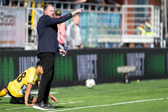Elfsborgs manager Jimmy Thelin