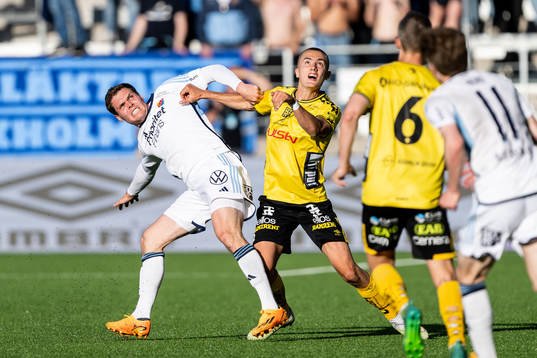 Djurgårdens Jacob Bergström och Elfsborgs Gustaf