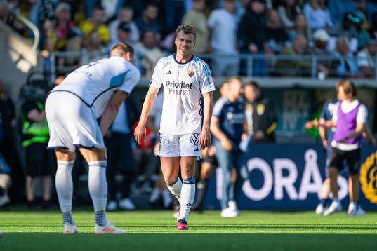 Djurgårdens Rasmus Schuller deppar