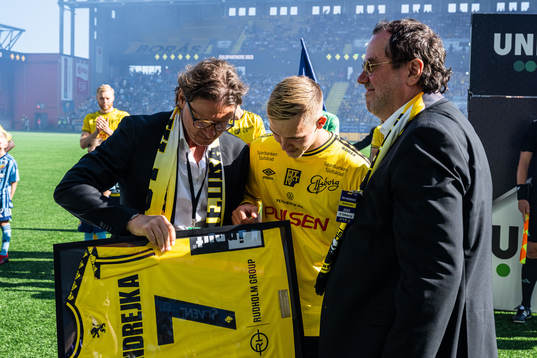 Elfsborgs Jacob Ondrejka avtackas