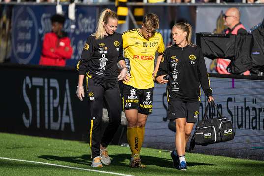 Elfsborgs läkare Matilda Lundblad och fysioterapeut Tania