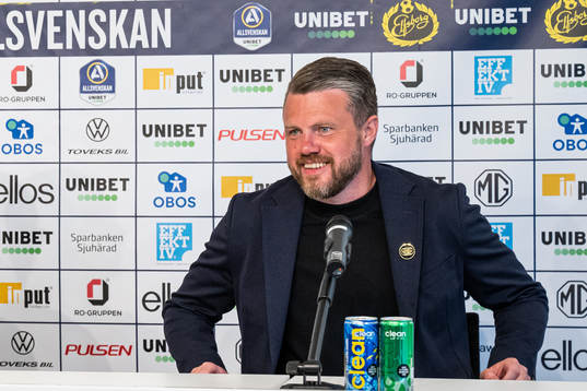 Elfsborgs manager Jimmy Thelin