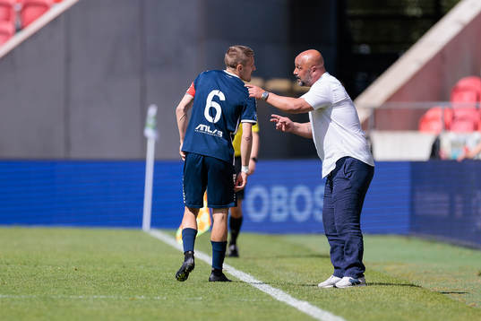 Utsiktens Erik Westermark och manager Bosko Orovic