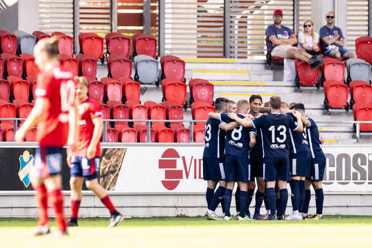 Utsiktens spelare jublar