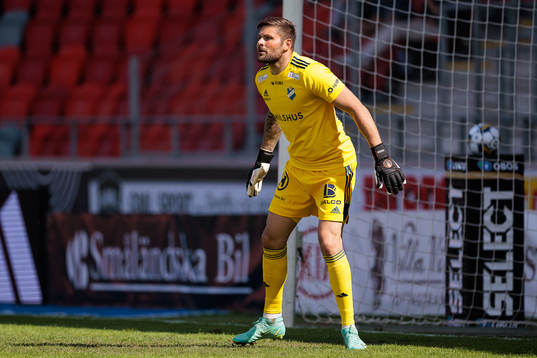 Östers målvakt Miloje Prekovic