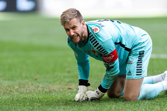 Kalmars målvakt Ricardo Friedrich deppar