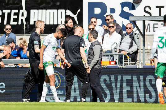 Hammarbys Montader Madjed utgår skadad