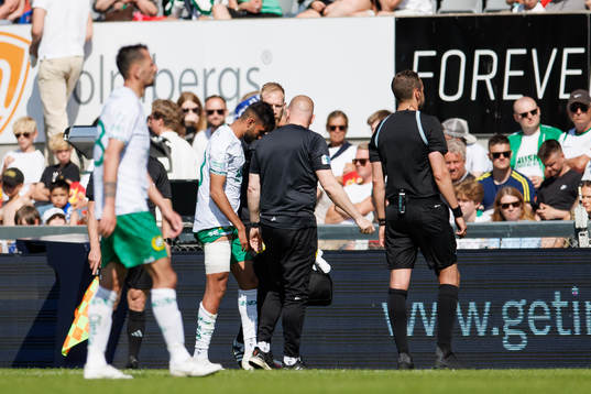 Hammarbys Montader Madjed med skada