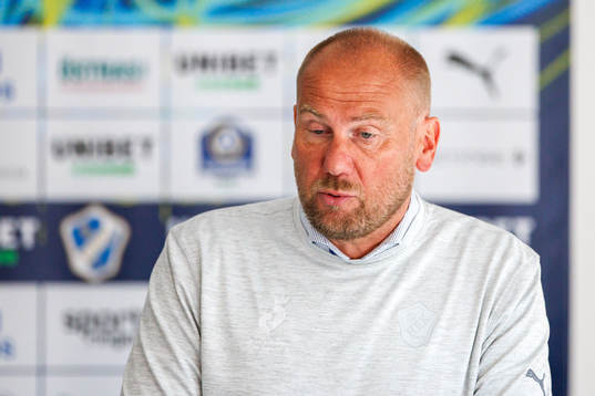 Halmstads tränare Magnus Haglund