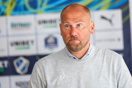 Halmstads tränare Magnus Haglund