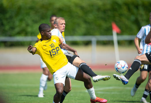 IFK Malmös Michael Dangi M´fwamba och IFK Hässleholms