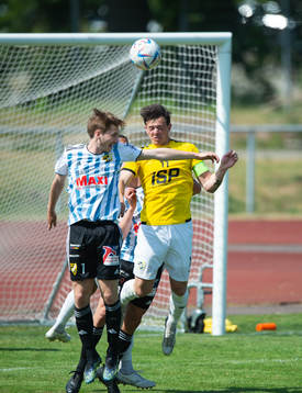 IFK Hässleholms Edvin Nilsson och IFK Malmös Emil