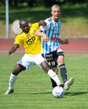 IFK Hässleholms Olle Kjellman Olblad och IFK Malmös David