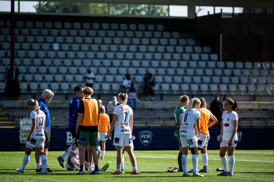 Växjö DFFs spelare deppar