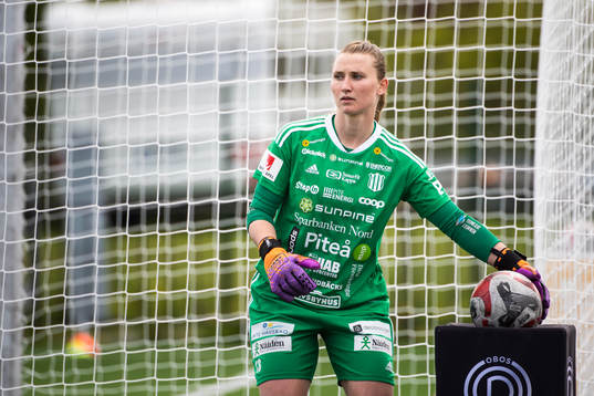 Piteås målvakt Samantha Leshnak Murphy
