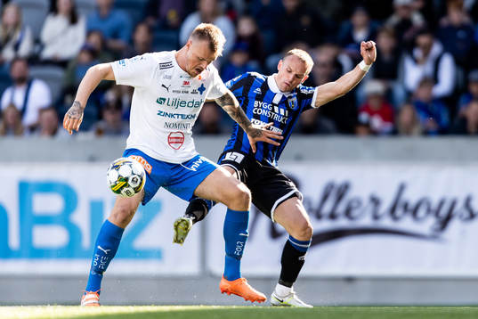 Värnamos Victor Eriksson och Sirius Aron Bjarnason