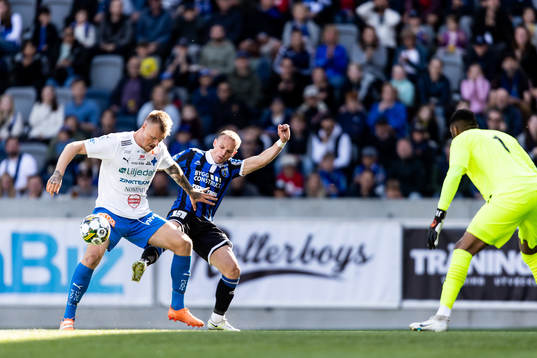 Värnamos Victor Eriksson och Sirius Aron Bjarnason