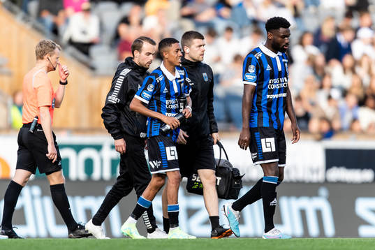 Sirius Tashreeq Matthews utgår skadad