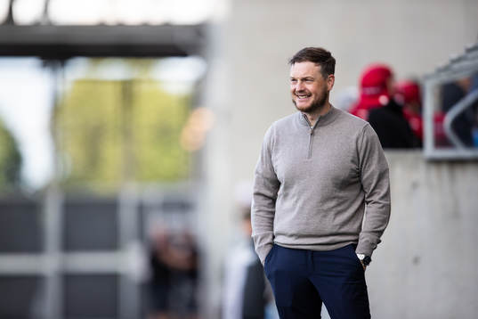 Värnamos tränare Kim Hellberg