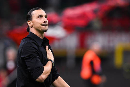 Zlatan Ibrahimovic of AC Milan