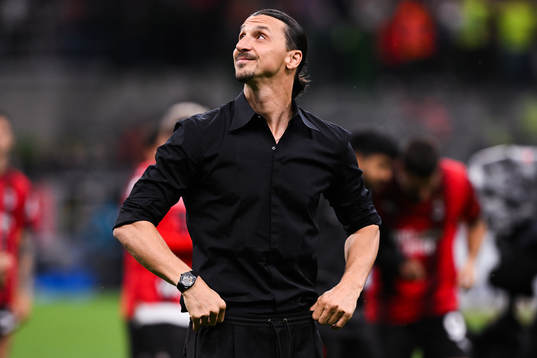 Zlatan Ibrahimovic of AC Milan